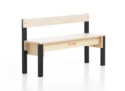 3-zits Bank Met Vaste Zitting En Rugleuning – Junktrunk