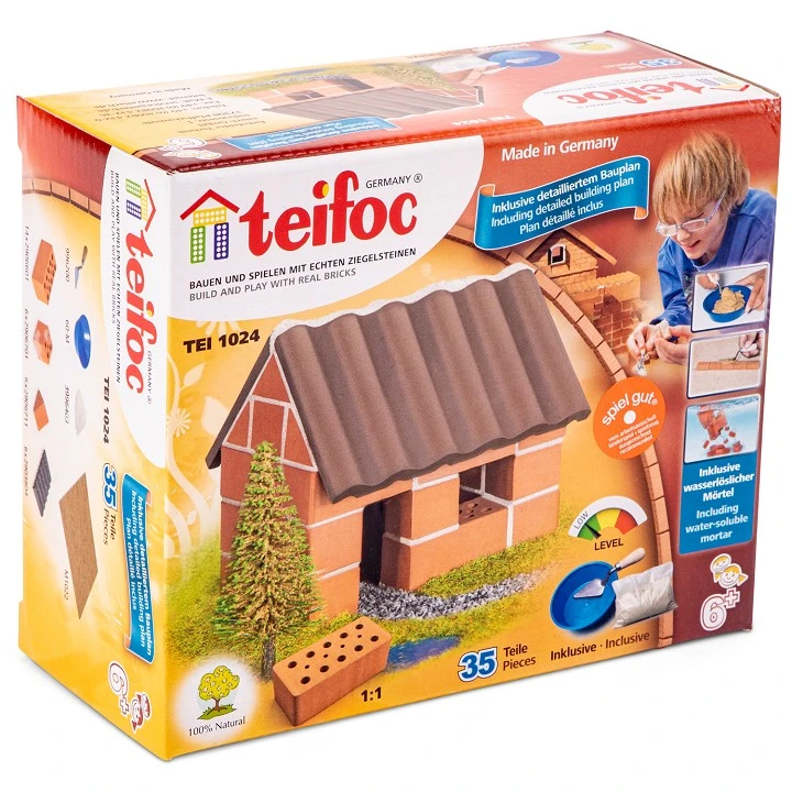 Teifoc Bouwdoos Huisje T1024 Metselset 3 Teifoc Bouwdoos Huisje T1024 Metselset