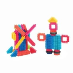 Bristle Blocks 56pcs Box Kunststof Blokken -Spelspul Winkel bristle blocks kunststof blokken in doos 36 delig 2 2