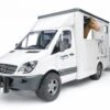 Bruder 2533 MB-Sprinter Paardentransporter + Paard -Spelspul Winkel bruder 02533 mercedes sprinter veetransport scaled 1