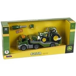 Dieplader + Tractor John Deere Met Voorlader – Constructiespeelgoed – Theo Klein 3908 9 Dieplader + Tractor John Deere Met Voorlader – Constructiespeelgoed – Theo Klein 3908 -Spelspul Winkel dieplader met tractor john deere theo klein 3908 2