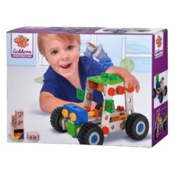 Eichhorn 4in1 Constructor 110-dlg Houten Constructieset Buggy -Spelspul Winkel eichhorn constructor 110 dlg constructie set constructie speelgoed 1