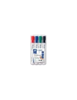 Etui Whiteboard Markers (4) (rood, Blauw, Groen, Zwart)