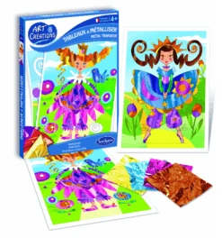 Metallic Papier Meisjes – Sentosphere Knutselpakket
