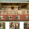 Kids-Globe Paardenstal Met 7 Boxen Kidsglobe 2 Kids-Globe Paardenstal Met 7 Boxen Kidsglobe -Spelspul Winkel paardenstal kidsglobe 610595