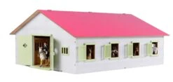 Spelspul Winkel -Spelspul Winkel paardenstal met 7 boxen rose kidsglobe 344941 1